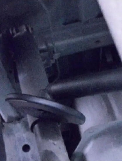 a close up of the inside of a vehicle