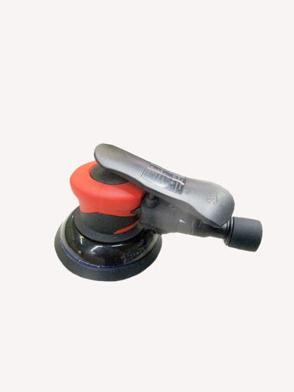 Ponceuse orbitale aléatoire Master Palm 58560 de 5 pouces avec poignée antistatique et système d'extraction centralisée des poussières - 58560/57560