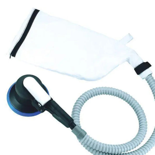 Master Palm Heavy Duty 5" Dual Action Random Orbital Palm Sander with Dust Collector , 1.2hp, 11000 Rpm - 57520 - USD $280 - Master Palm Pneumatic