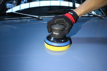 Master Palm 57500 Industrial 5" Heavy Duty Dual Action Random Orbital Palm Sander, 11000 Rpm, 1.2 Hp, 0.2" Orbit Size - 57500 - USD $250 - Master Palm Pneumatic
