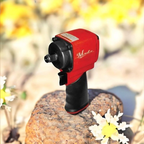 Master Palm Mini Light Weight Impact Wrench, 1/2" Square Drive, Max. 550 ft-lb