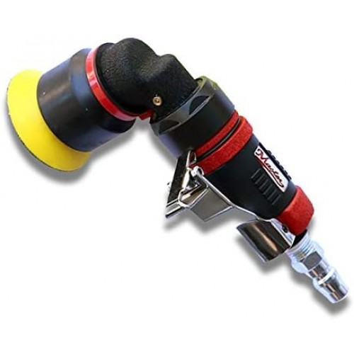 Master Palm Low Profile Small Right Angle 2" Mini Orbital Palm Sander, 16500 rpm