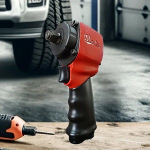 Master Palm Mini Light Weight Impact Wrench, 1/2" Square Drive, Max. 480 ft-lb