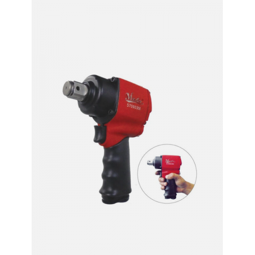 Master Palm Mini High Torque Impact Wrench, 3/4" Square Drive, Max. 1100 ft-lb - Low Pneumatic Air Consumption