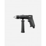 Heavy Duty 1/2" Keyed Pistol Grip Air Drill, 500 Rpm, Side Handle