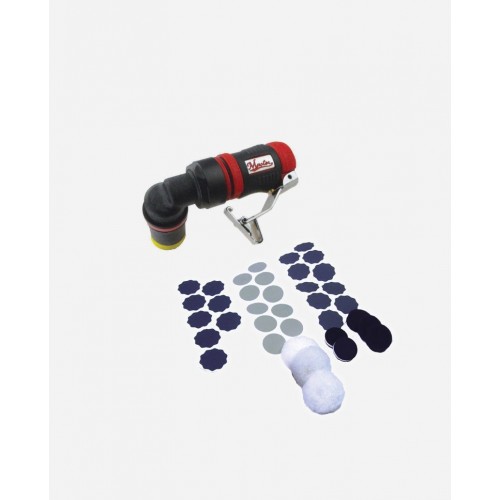 Master Palm Low Profile Angle Palm Mini Right Angle Orbital Finger Sander Set