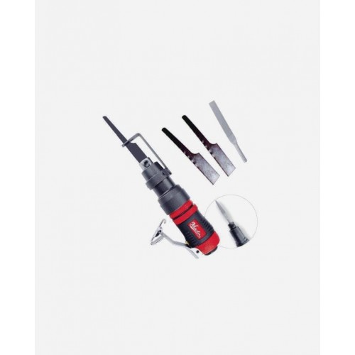 Master Palm Reciprocating Pneumatic Air Saw and Chisel File Dual Function Tool Set, Low Vibration, 4500 Bpm